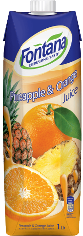 Pineapple & Orange Juice 100%